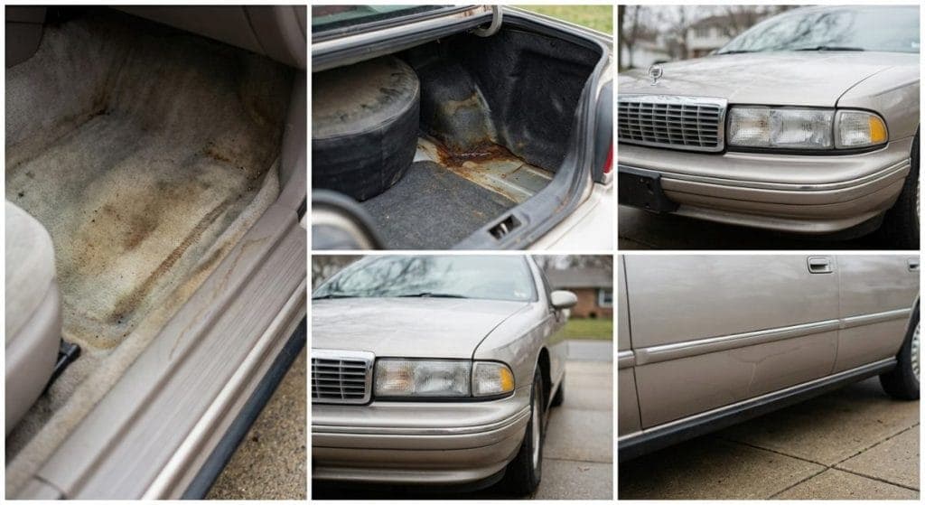 Signs a Used Car Has Been in a Flood