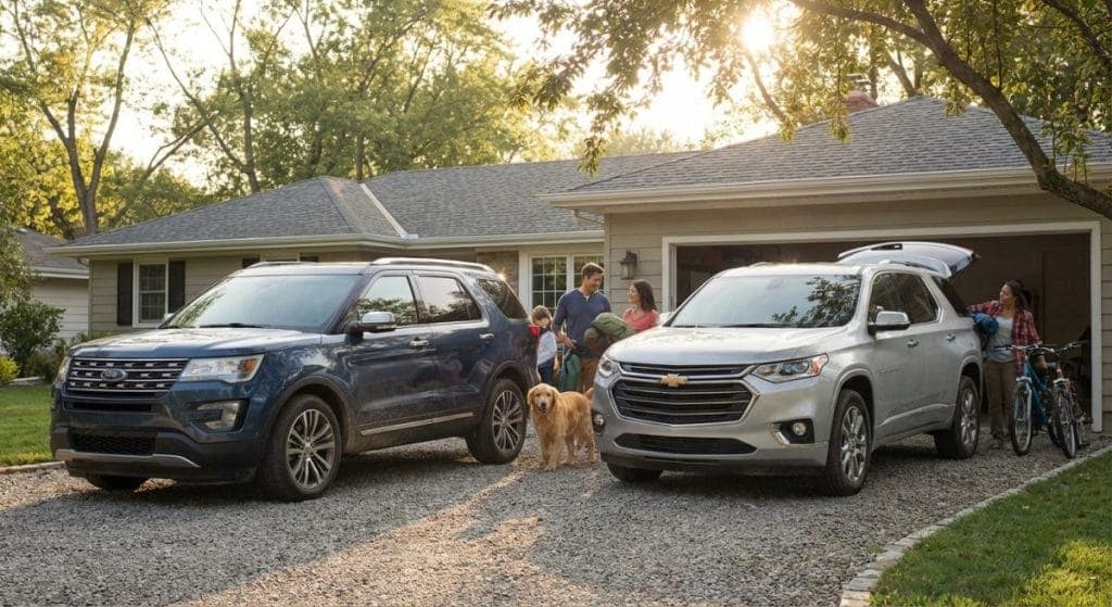 Ford Explorer Vs Chevy Traverse Used
