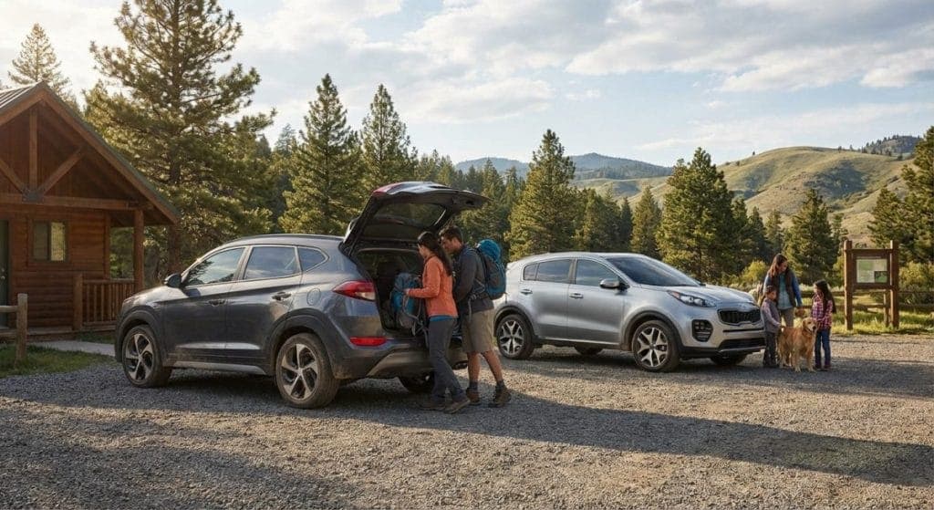 Hyundai Tucson Vs Kia Sportage Used