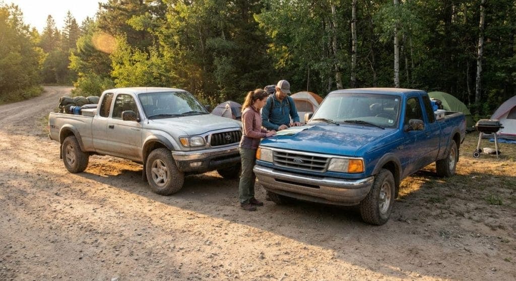 Toyota Tacoma Vs Ford Ranger Used